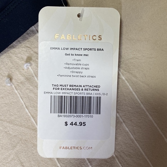 Fabletics - Emma Low Impact Sports Bra - Picture 2 of 5